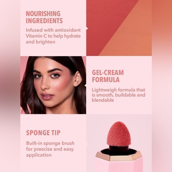 NEW! SHEGLAM COLOR BLOOM LIQUID BLUSH~ RISKY BUSINESS - Picture 3 of 15